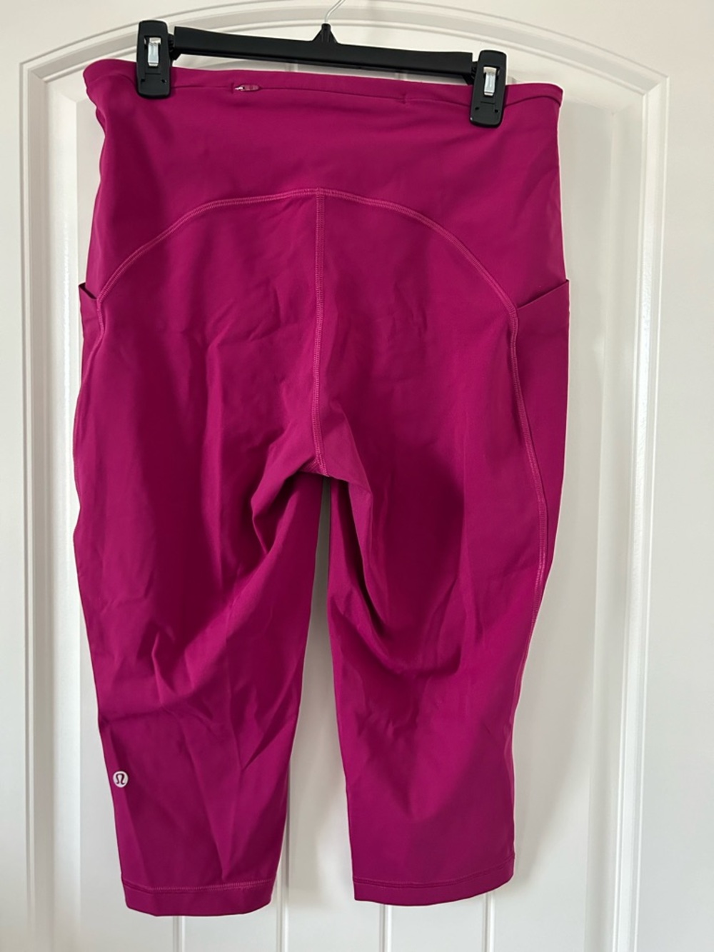 Lululemon Swift Speed HR Crop 17" Leggings Magenta Pink Size 12